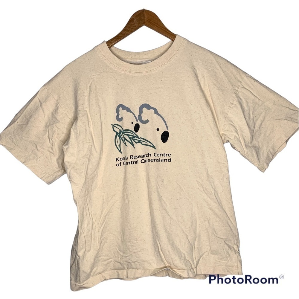 Vintage Single Stitch Koala Research Central Queensland T-shirt
